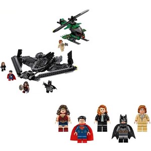 اسباب بازی لگو دی سی سفینه بتمن 518 قطعه مدل 7118 Heroes of Justice _اسباب بازی لگو